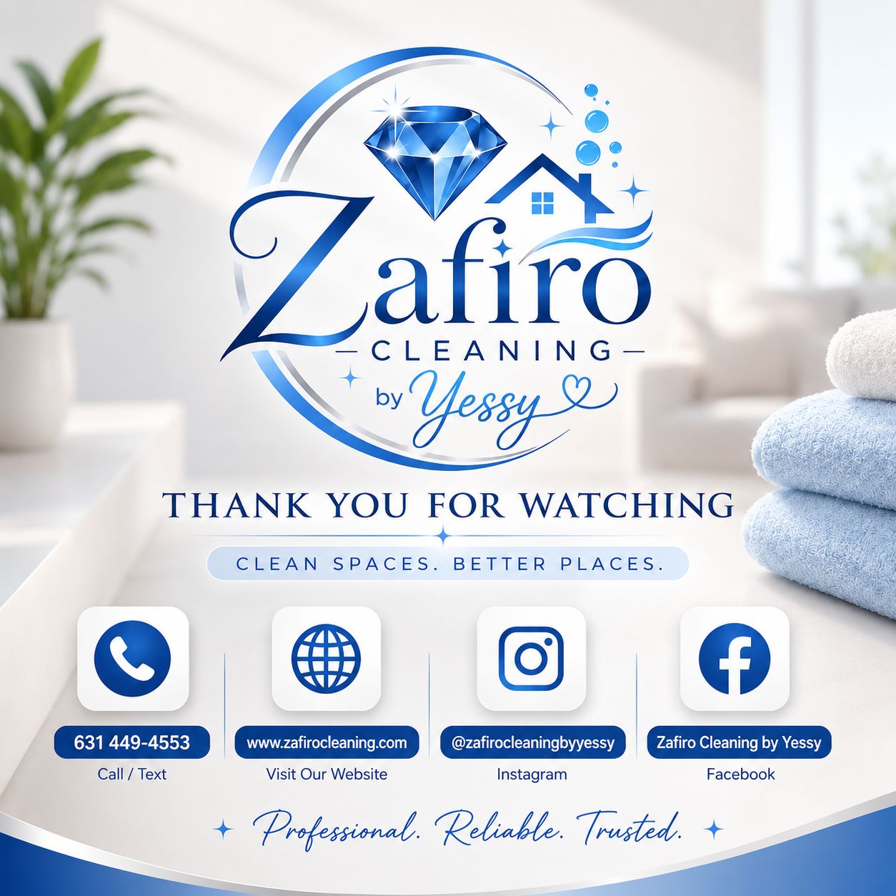 Kit de productos de limpieza Zafiro